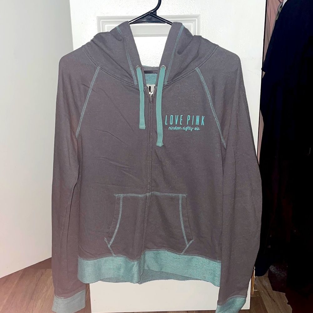 PINK victorias secret zip up jacket